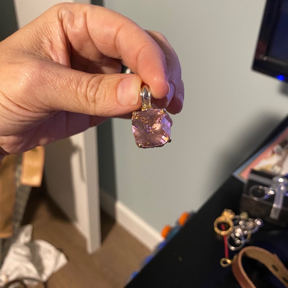 Pretty pink charm